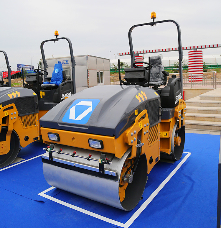 XCMG manufacturer 3 ton light roller XMR303 China new mini vibratory road roller compactor for sale